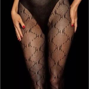 Honey Birdette Monogram Fishnets